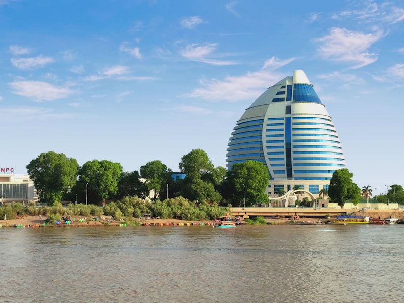 Khartoum community along the Nile